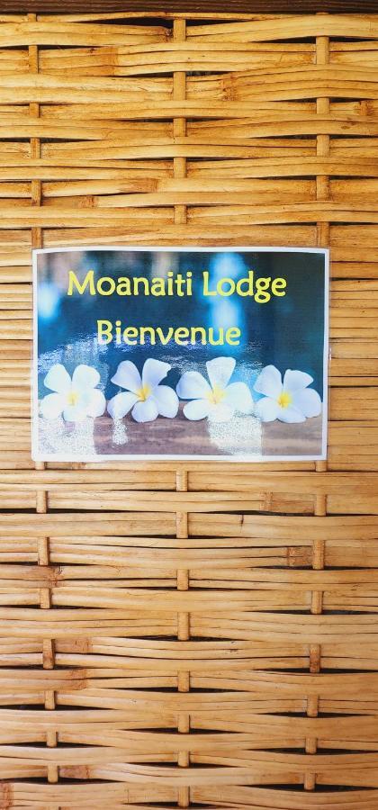 Moanaiti Lodge Maeva Exterior photo
